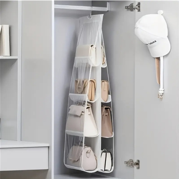 Handbags - Bag Organizer 8 Grids White Color